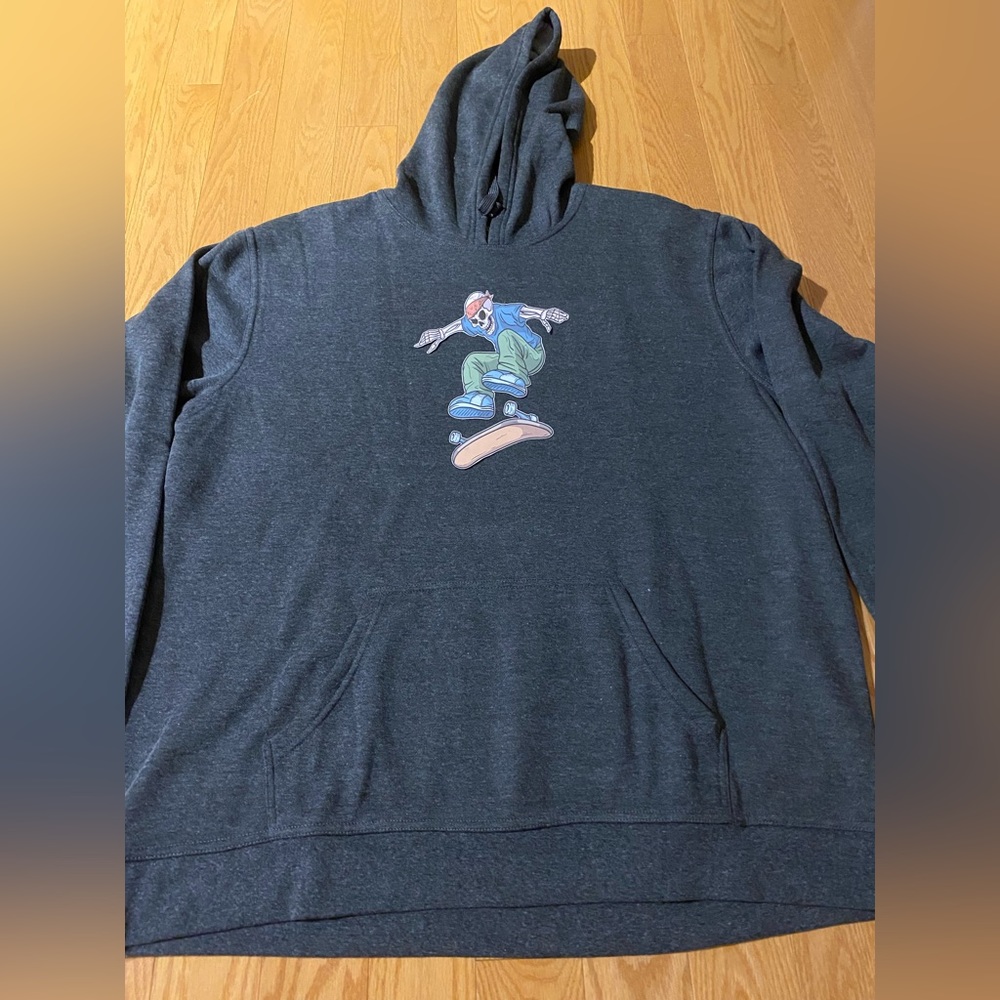 Brand New Men’s Skateboarding Skeleton Hoodie